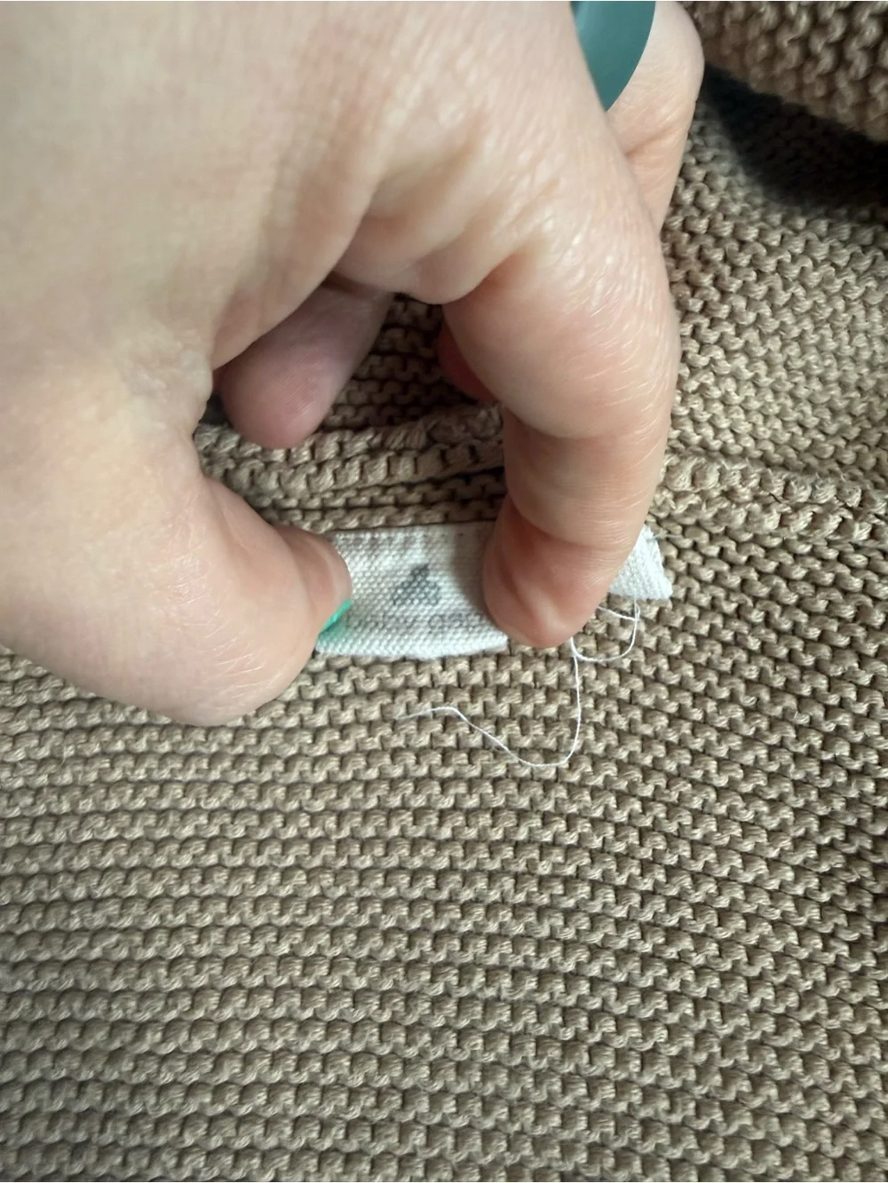 Baby Gap Neutral Beige Knit Sweater Set- Soft Textured Size 12-18 months